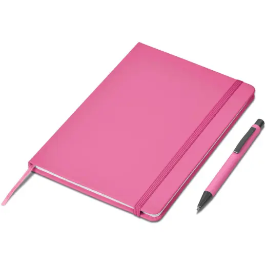 Hibiscus Notebook & Pen Set Pink